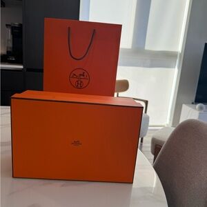 Hermes Orange Bag